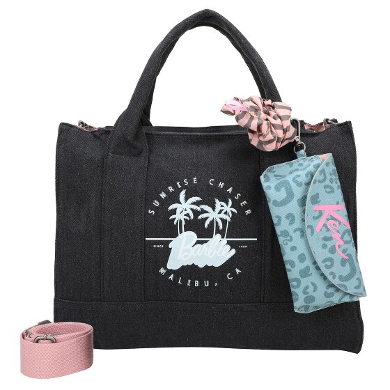 Fritzi aus Preußen Limited Barbie Malibu Denim Shopper Tas 40 cm