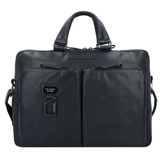 Piquadro Harper Aktentas Leder 40 cm Laptopvak