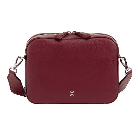 DuDu Caroline Schoudertas Leer 24 cm