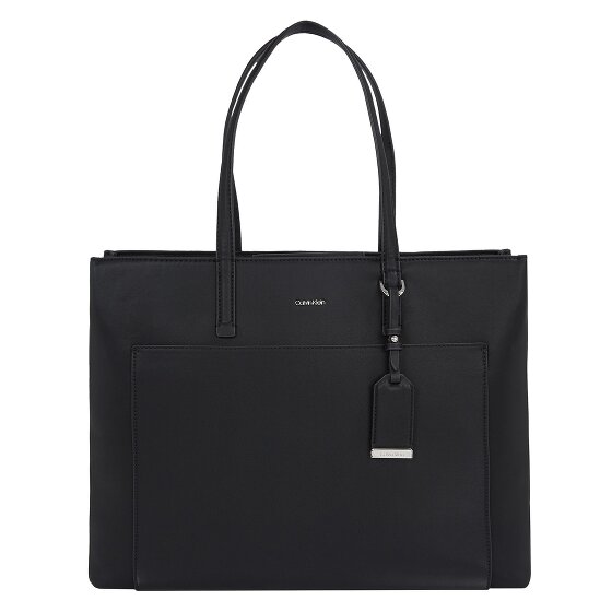 Calvin Klein CK Mixmedia Shopper Tas 40 cm Calvin Klein CK Mixmedia Shopper Tas 40 cm