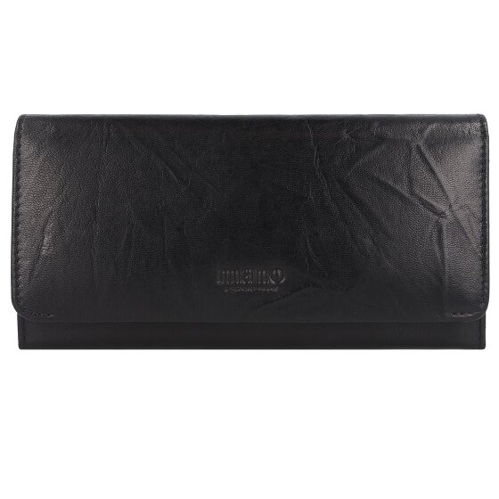 mano Donna Aurona Portemonnee RFID Leer 19 cm