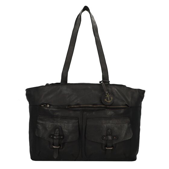 Harbour 2nd Urban Poets Jordan Shopper Tas Leer 49 cm Harbour 2nd Urban Poets Jordan Shopper Tas Leer 49 cm