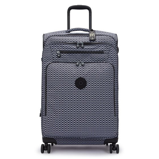 Kipling New Youri Spin M 4 wielen Trolley M 68 cm met uitbreidingsplooi