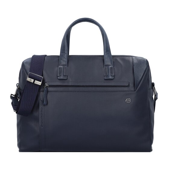 Piquadro Koffer Leer 43.5 cm Laptop compartiment