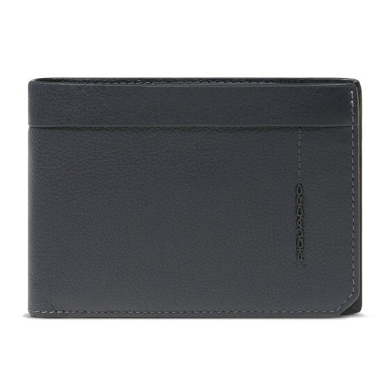 Piquadro Russel Portemonnee RFID-bescherming Leer 13 cm