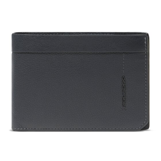 Piquadro Portuom Portemonnee RFID-bescherming Leer 13 cm