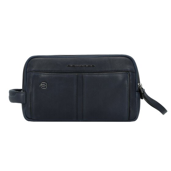 Piquadro Wollem Toilettas Leer 25 cm
