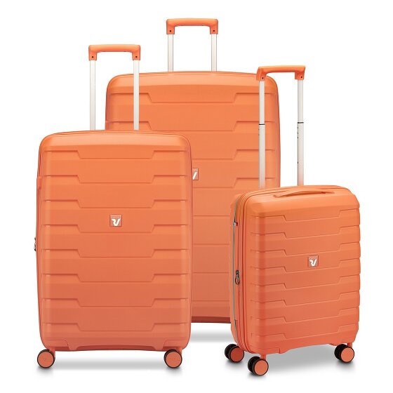 Roncato Skyline 2.0 4 wielen Kofferset 3-delig met uitbreidingsplooi