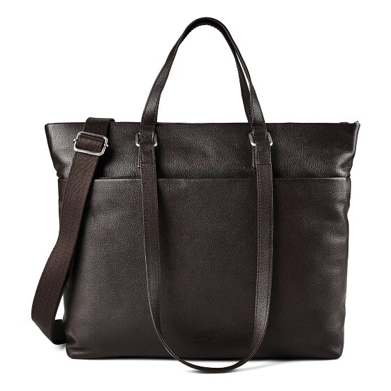 Jost Lysa Business Shopper van leer, 36 cm, laptopvak