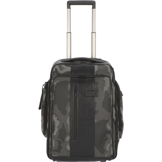 Piquadro Brief 2-Wiel Rugzak Trolley 53 cm Laptopcompartiment