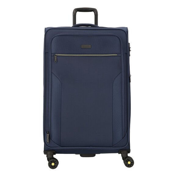 d&n Travel Line 9704 4 wielen Trolley L 78 cm met uitbreidingsplooi