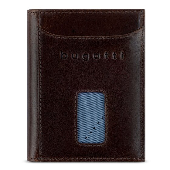 bugatti Secure Slim Portemonnee RFID-bescherming Leer 8 cm