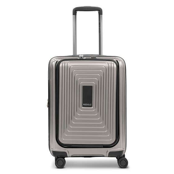 Redolz Essentials 14 4 wielen Cabinewagen S 55 cm Laptop compartiment met uitbreidingsplooi