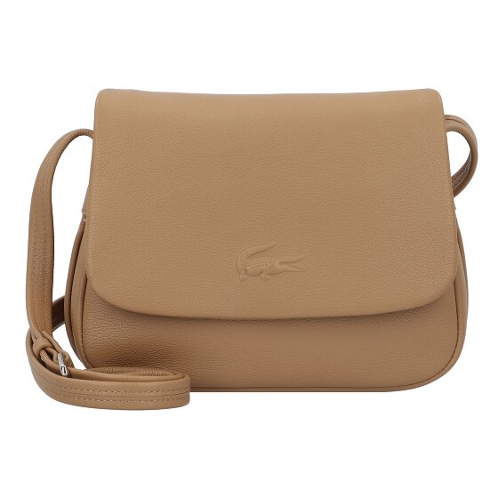 Lacoste City Court Schoudertas Leer 22 cm