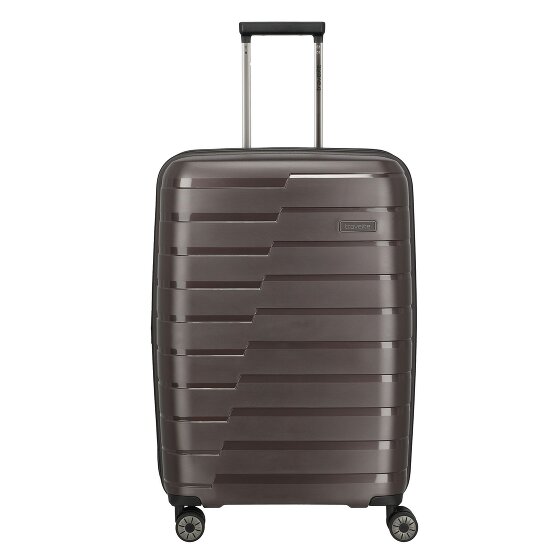 Travelite Air Base 4 wielen Trolley M 67 cm met uitbreidingsplooi