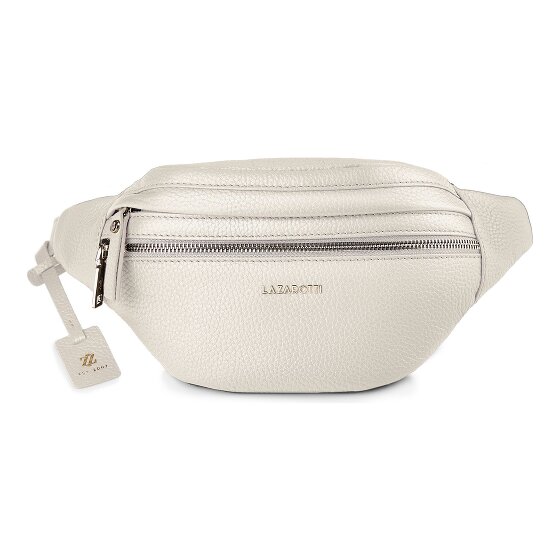 Lazarotti Bologna leer Fanny pack met dubbele rits, crossbody, leer, 25 cm