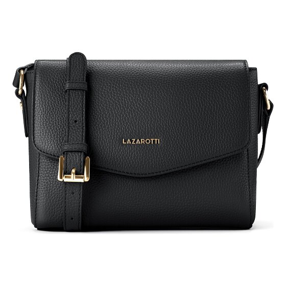 Lazarotti Bologna Leren Crossbody schoudertas leer 22 cm