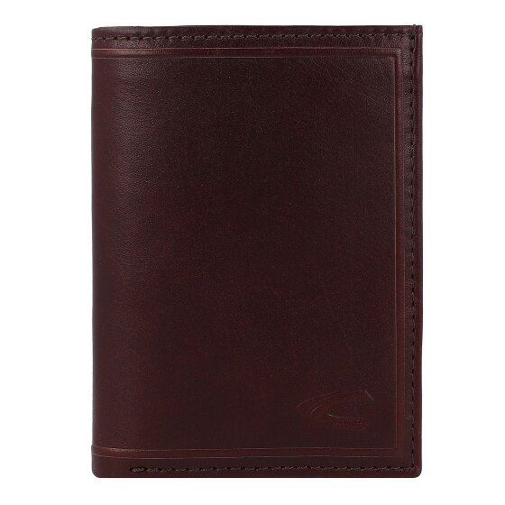 camel active Wood Portemonnee RFID-bescherming Leer 8 cm