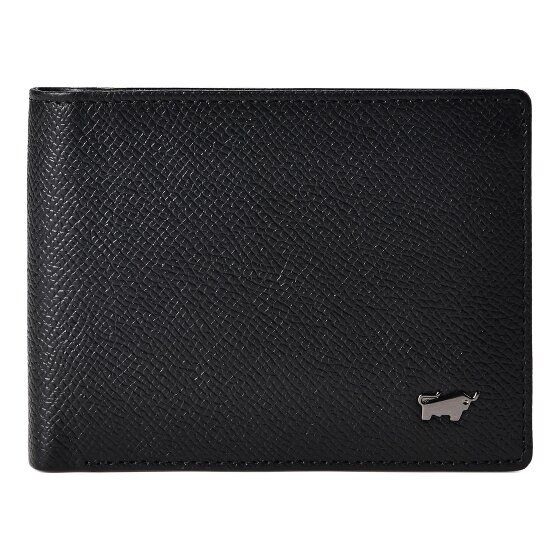 Braun Büffel Robin Portemonnee RFID-bescherming Leder 11 cm