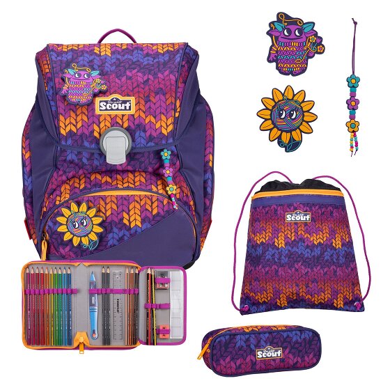 Scout Alpha Schooltas set 4-delig