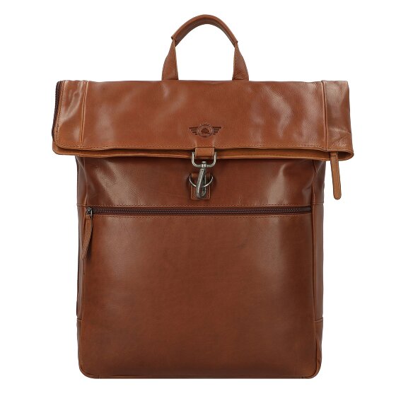 Greenburry Vintage Dagrugzak Leder 43 cm Laptopvak