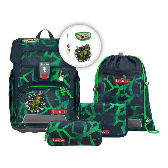 Step by Step Cloud Schooltas set 5-delig