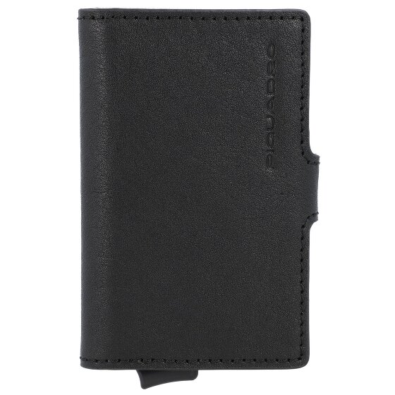 Piquadro Blue Square Kredietkaart etui Leer 10 cm