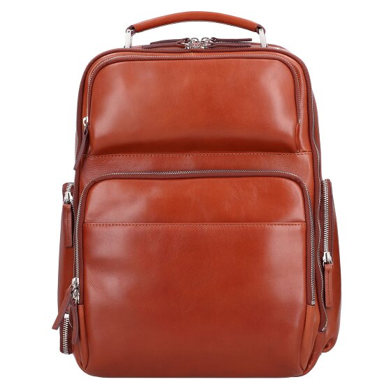 Leonhard Heyden Cambridge Rugzak Leer 42 cm Laptopvak