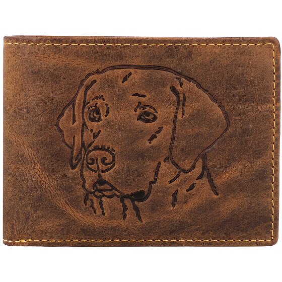 Greenburry Vintage Portemonnee Leer 12 cm