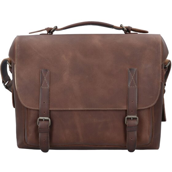 aunts & uncles The Workmates Big Fella Briefcase Leer 39 cm Laptopcompartiment