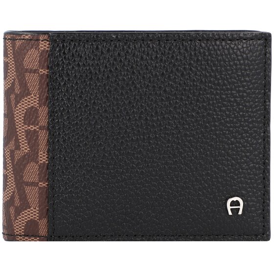 AIGNER Logo Portemonnee RFID Leer 10 cm