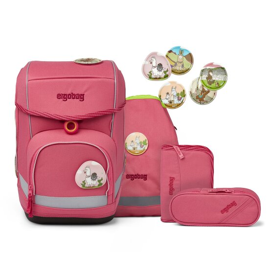 Ergobag Cubo schooltassenset 5st incl. Klettie set