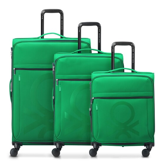 Delsey Paris x United Colors of Benetton Colour Block 4-wiel kofferset 3 st.