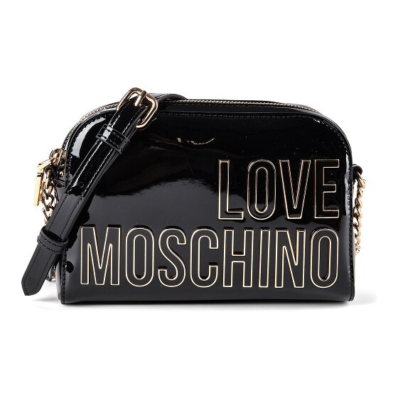 Love Moschino Enameled Logo Crossbody tas 20 cm
