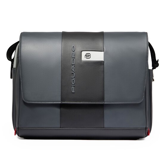 Piquadro Urban Boodschapper RFID-bescherming Leer 35 cm Laptop compartiment