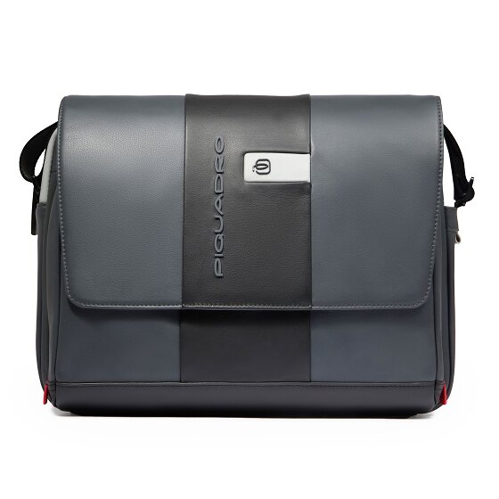 Piquadro Urban Boodschapper RFID-bescherming Leer 35 cm Laptop compartiment