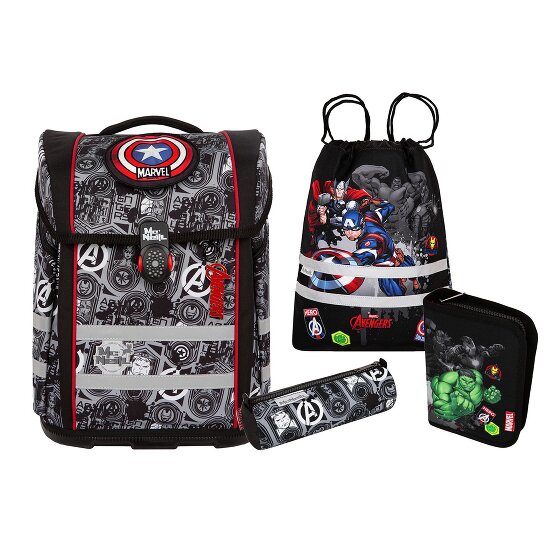 McNeill Perfecto Schooltas set 5-delig