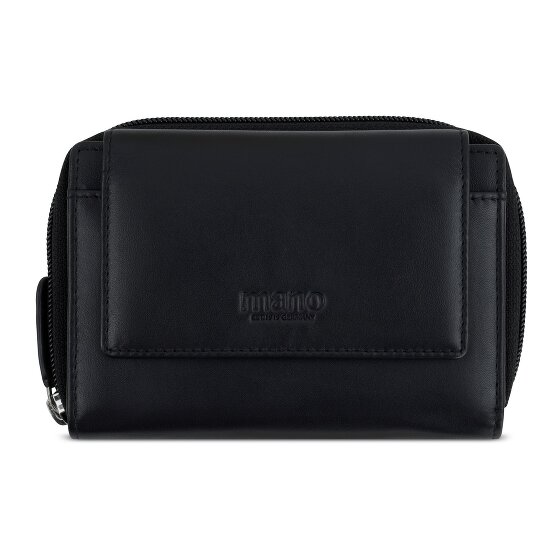mano Don Andrea Portemonnee RFID-bescherming Leer 14 cm