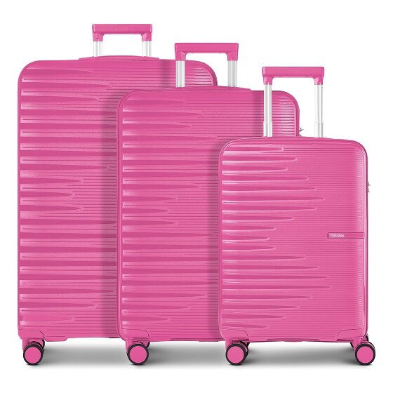 Travelite Pacific 4 wielen Kofferset 3-delig