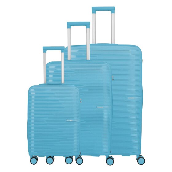 Travelite Pacific 4 wielen Kofferset 3-delig