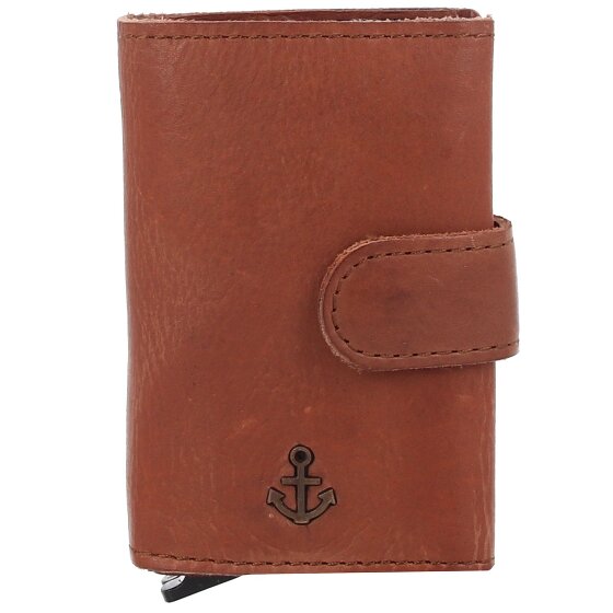 Harbour 2nd Anchor Love Robin 2 Kredietkaart etui RFID-bescherming Leer 6 cm