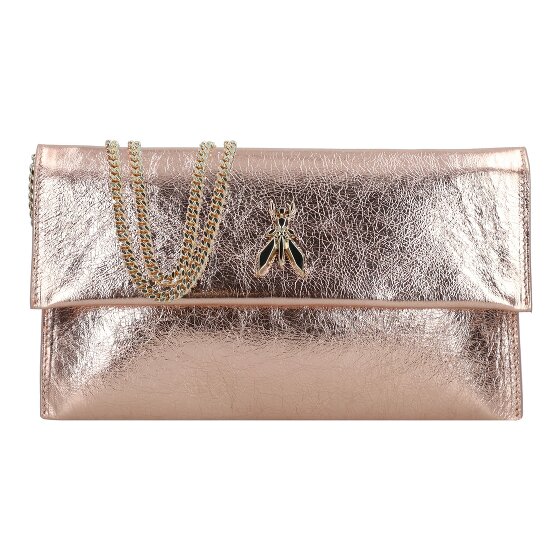 Patrizia Pepe Fly Metallic Koppeltas Leer 27 cm