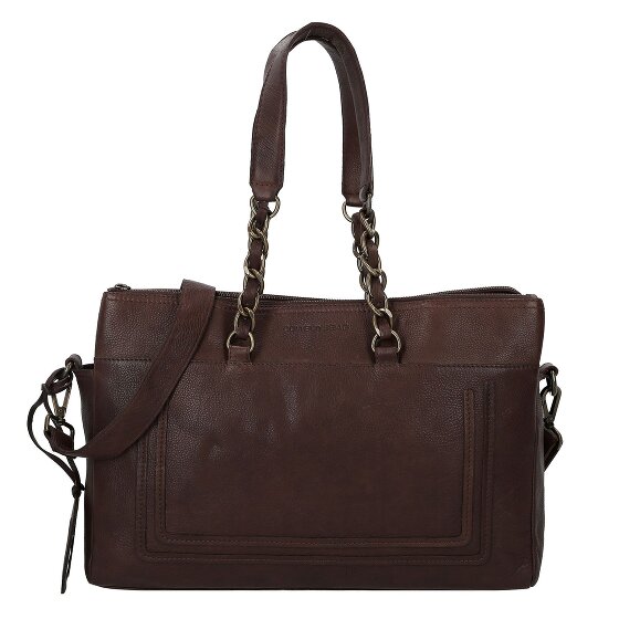 Cowboysbag Chained Barton Schoudertas Leer 40 cm