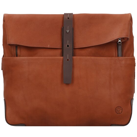 Harold's Mount Ivy Messenger Leer 40 cm Laptopcompartiment