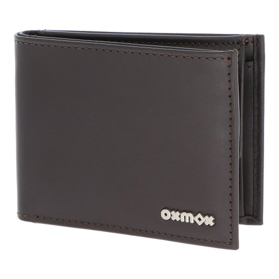oxmox Leather Portemonnee RFID-bescherming Leder 11 cm