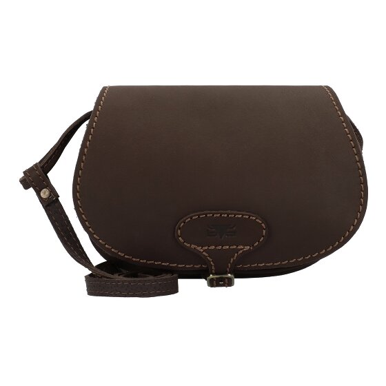 Mika Bonny schoudertas leer 23 cm