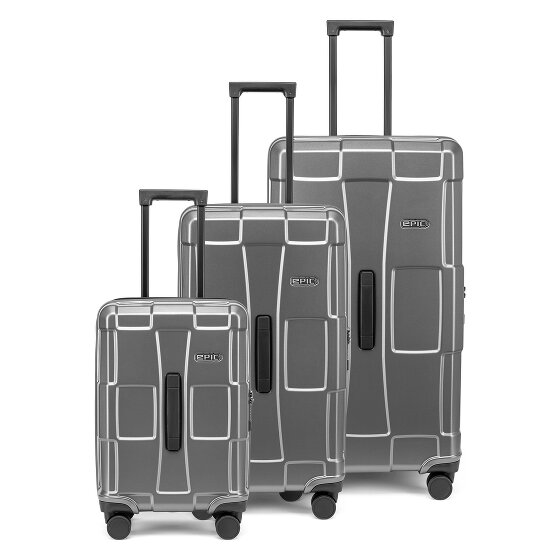 Epic Crate Trunks 4 wielen Kofferset 3-delig