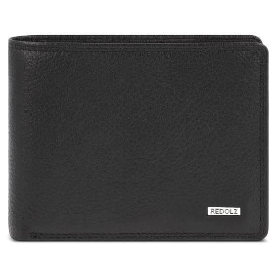 Redolz Leather Essentials QF portemonnee RFID leer 12 cm uitklapbaar