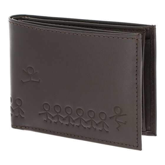 oxmox Leather Portemonnee RFID-bescherming Leder 11 cm