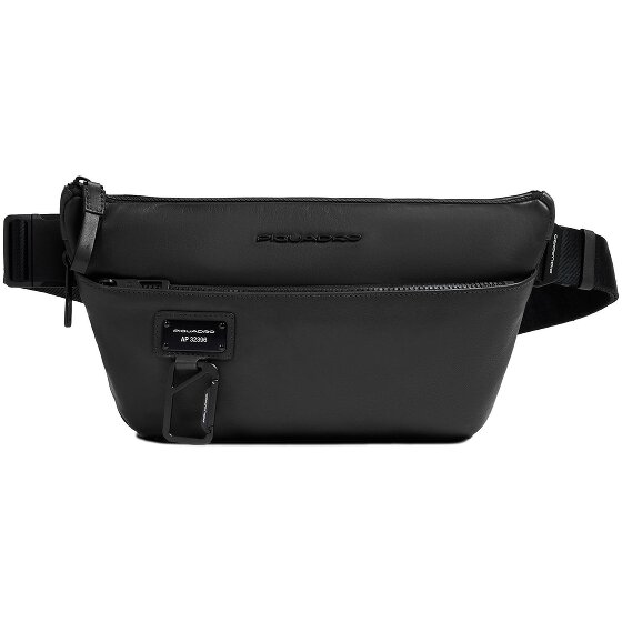 Piquadro Harper Fanny pack Leer 34 cm met uitbreidingsplooi